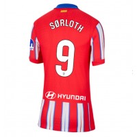 Dres Atletico Madrid Alexander Sorloth #9 Domaci za Žensko 2024-25 Kratak Rukav